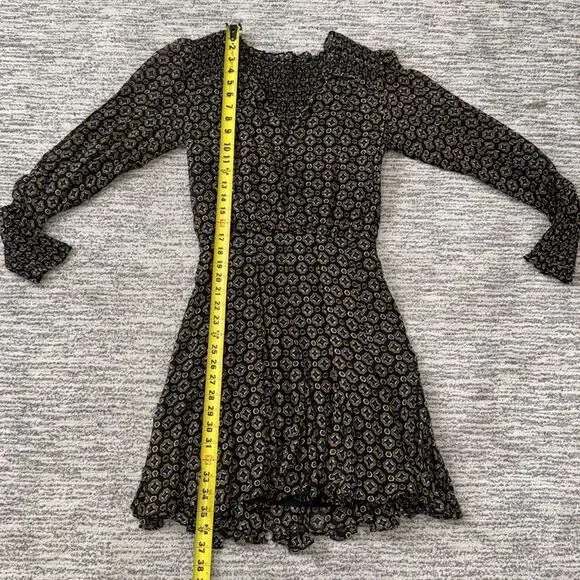NWT VERONICA BEARD Sacchi printed chiffon mini dress Size 0